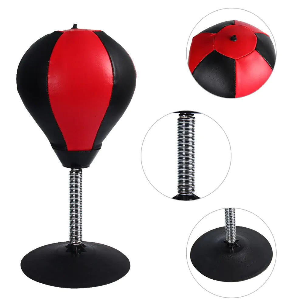 “Beat the Stress, Not Your Coworkers” – The Ultimate Desktop Punching Bag