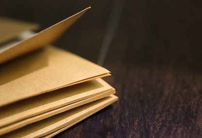 Travel Notebook with Kraft Paper