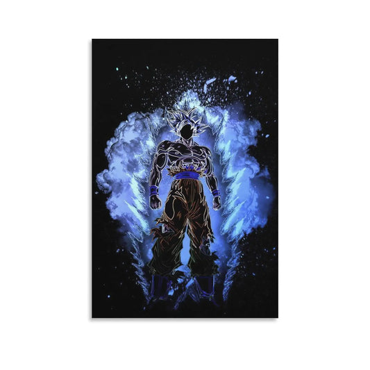 Ultra Instinct: "Focus in Flux" – Limited Edition Wall Art
