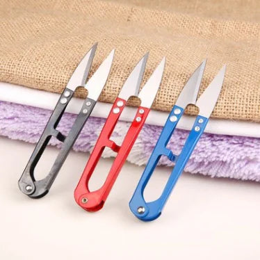 Colorful Embroidery Scissors for Thread Cutting
