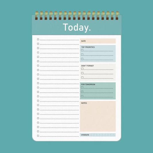 To-Do Plan Notebook with Perforated Pages