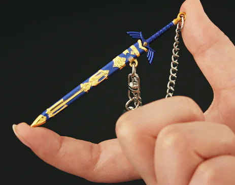 Zelda Tears of the Kingdom Mini Link Sword Keychain