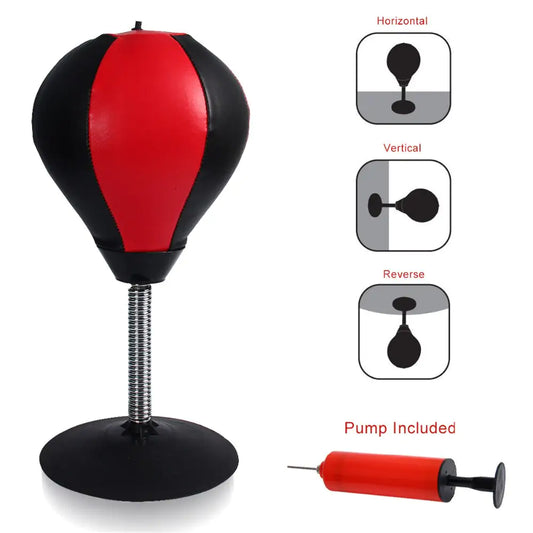 “Beat the Stress, Not Your Coworkers” – The Ultimate Desktop Punching Bag