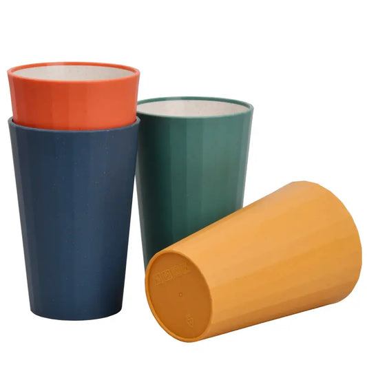 Set of 4 Wheat StrawCups