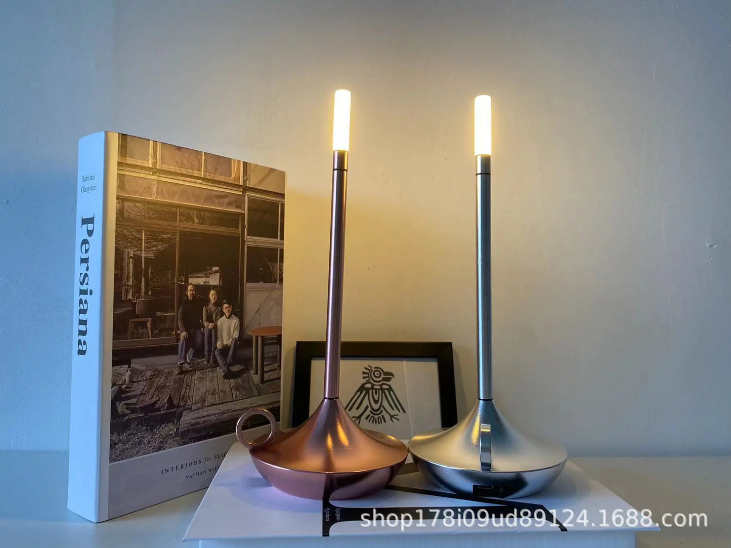 Nordic Bedside Candle Lamp