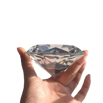 Crystal Glass Diamond Sun Catcher Home Decor Piece