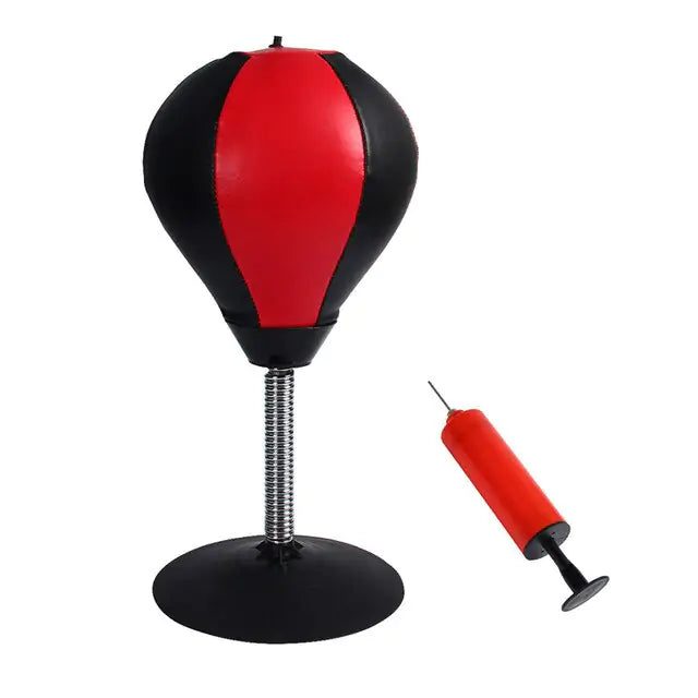 “Beat the Stress, Not Your Coworkers” – The Ultimate Desktop Punching Bag
