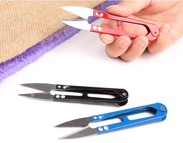 Colorful Embroidery Scissors for Thread Cutting