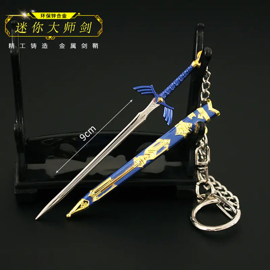Zelda Tears of the Kingdom Mini Link Sword Keychain