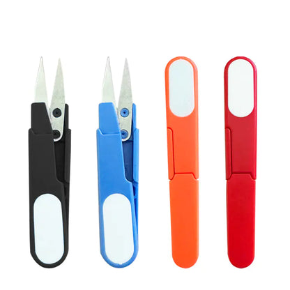 Plastic Yarn Cutting Scissors with Cover