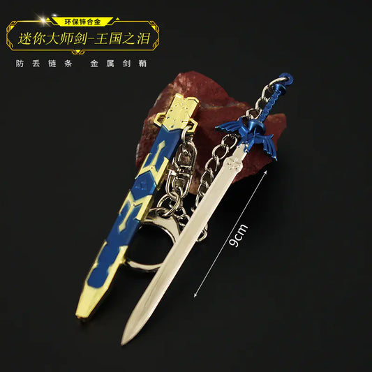 Zelda Tears of the Kingdom Mini Link Sword Keychain