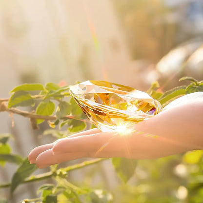 Crystal Glass Diamond Sun Catcher Home Decor Piece