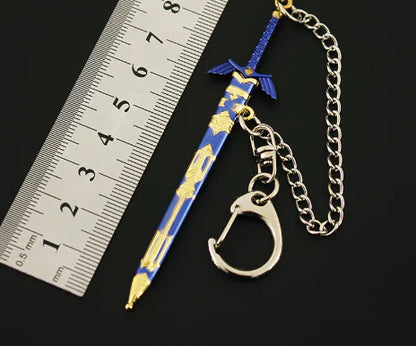 Zelda Tears of the Kingdom Mini Link Sword Keychain